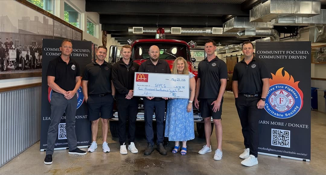Post 8 by Surrey Fire Fighters Local1271 & Charitable Society on Instagram (image)
