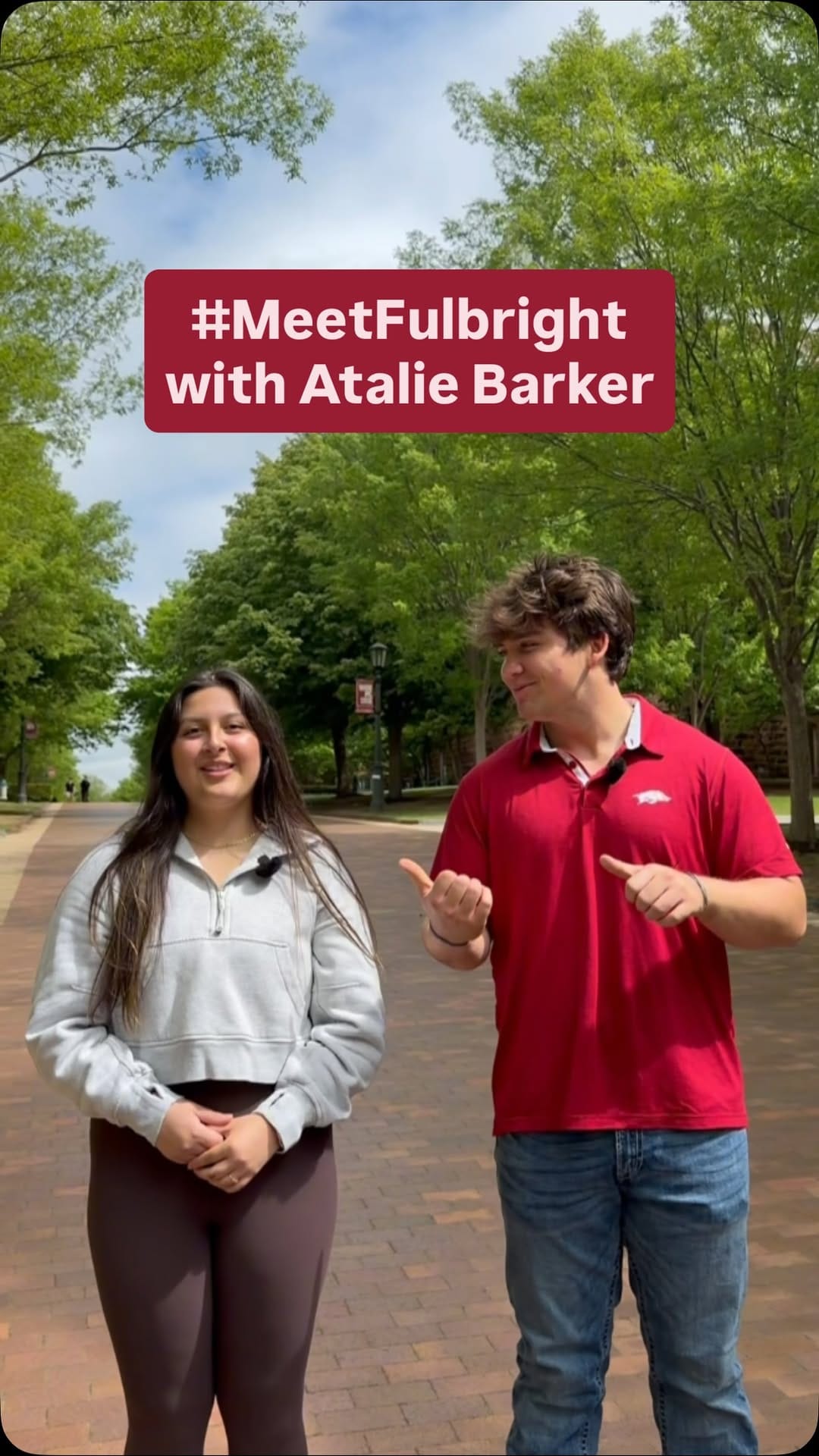 Post 5 by Fulbright College of Arts & Sciences - University of Arkansas on Instagram (video)