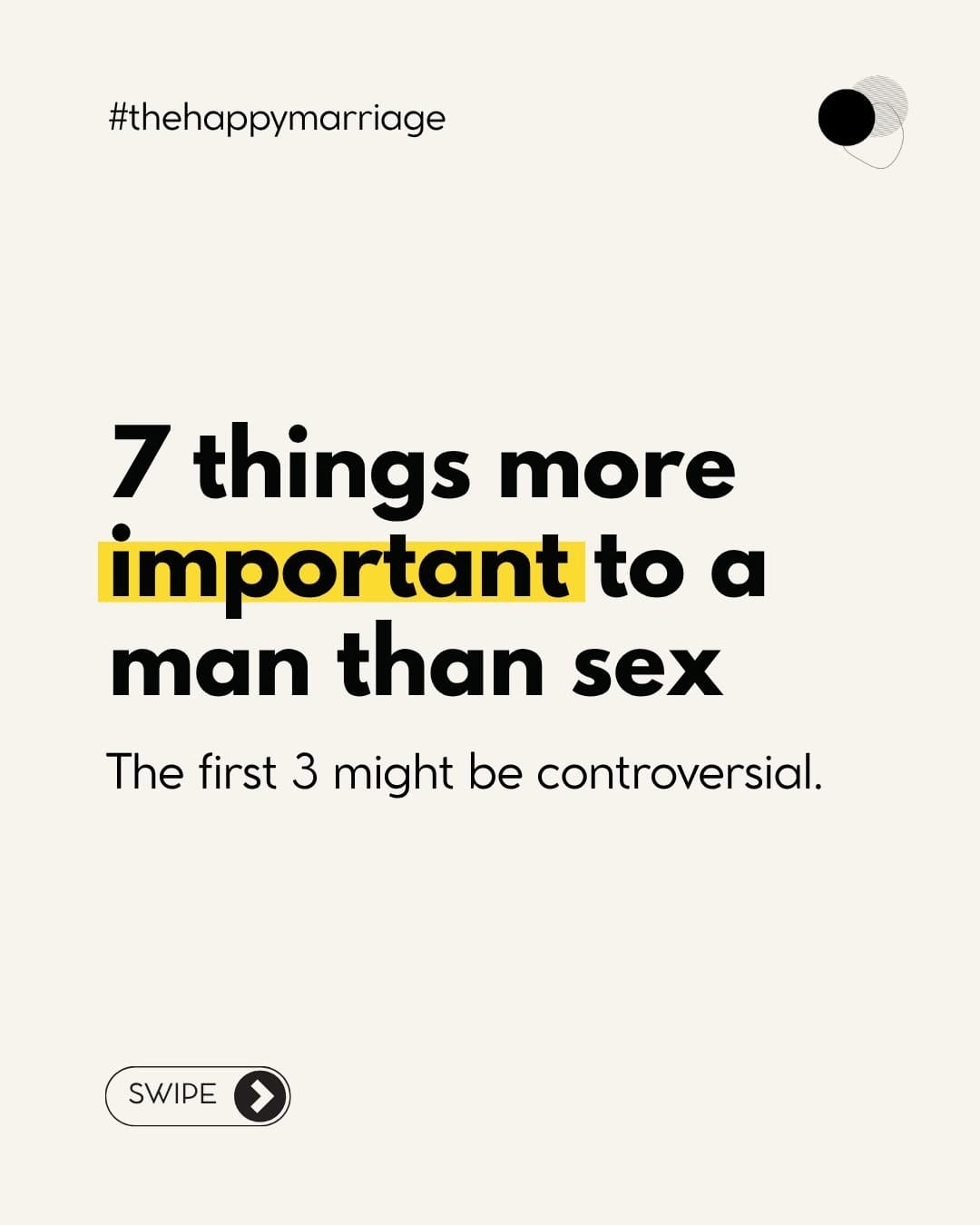 Post 9 by The Happy Marriage on Instagram (carousel)