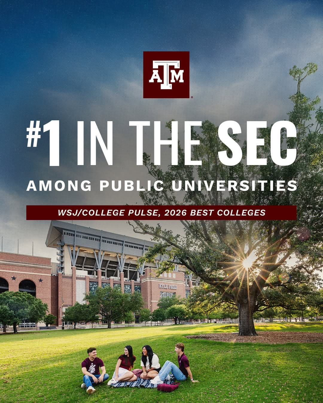 Post 8 by Texas A&M University on Instagram (image)