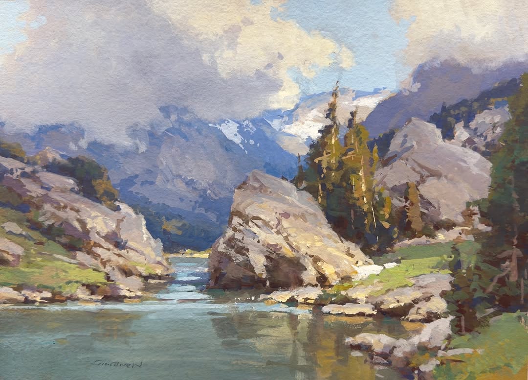 Post 6 by Scott L Christensen | Artist & Educator on Instagram (image)