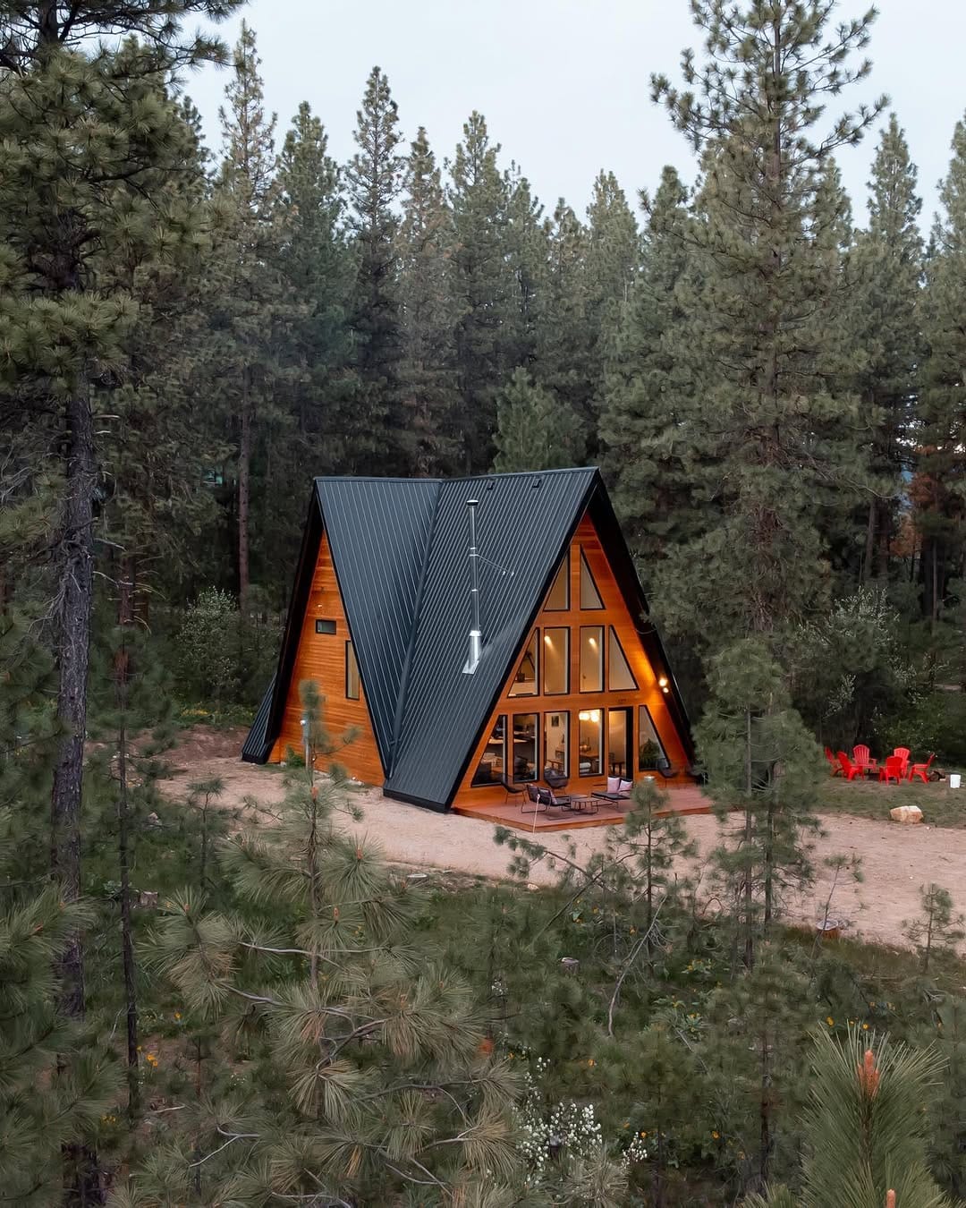 Post 6 by Röra Haus //\\ Modern A-frame on Instagram (carousel)