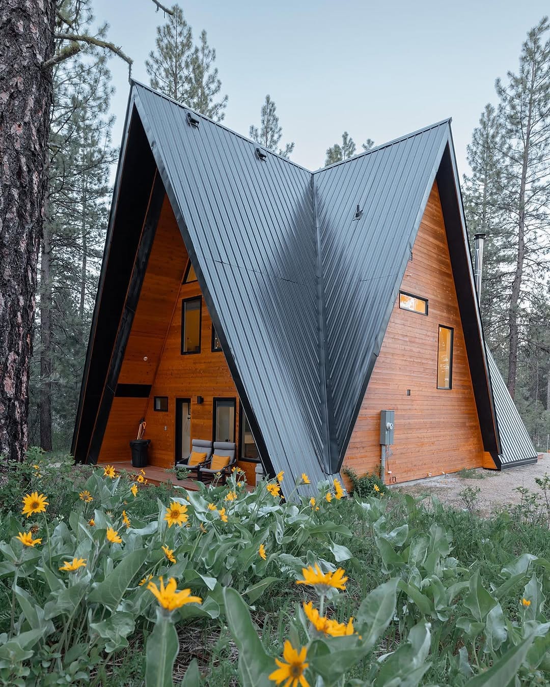 Post 4 by Röra Haus //\\ Modern A-frame on Instagram (image)