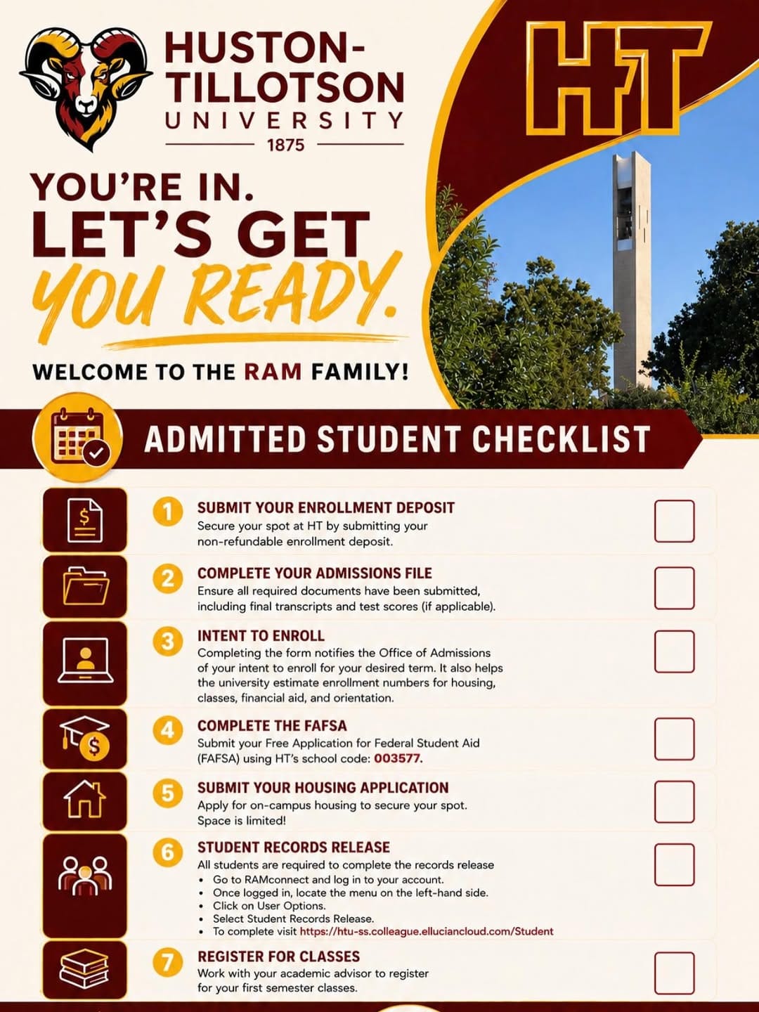 Post 9 by Huston-Tillotson University on Instagram (image)