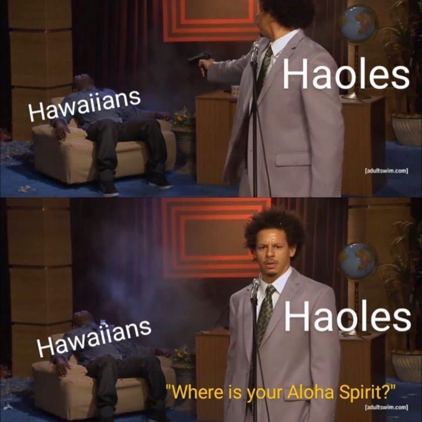 Post 7 by Kū‘ē Kānaka on Instagram (image)