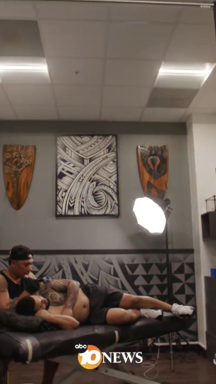 Post 1 by Kiti Tā Tatau _polynesian tattoo on Instagram (video)