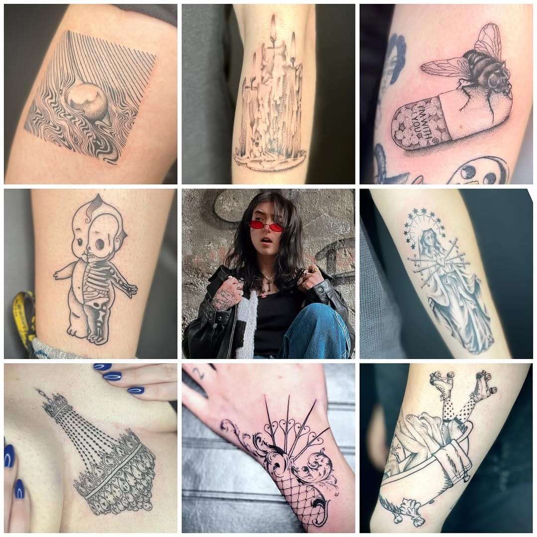 Post 9 by zoe? tattoo artist¿ on Instagram (carousel)