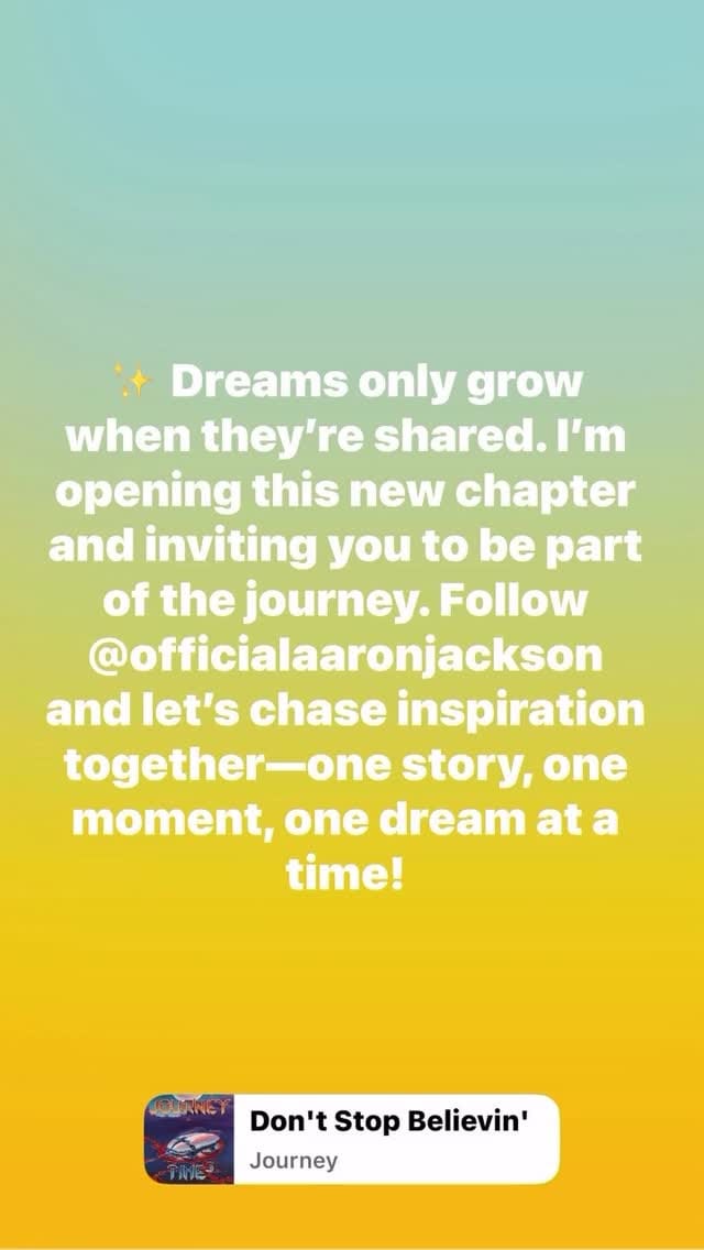 Post 9 by Aaron Jackson on Instagram (video)