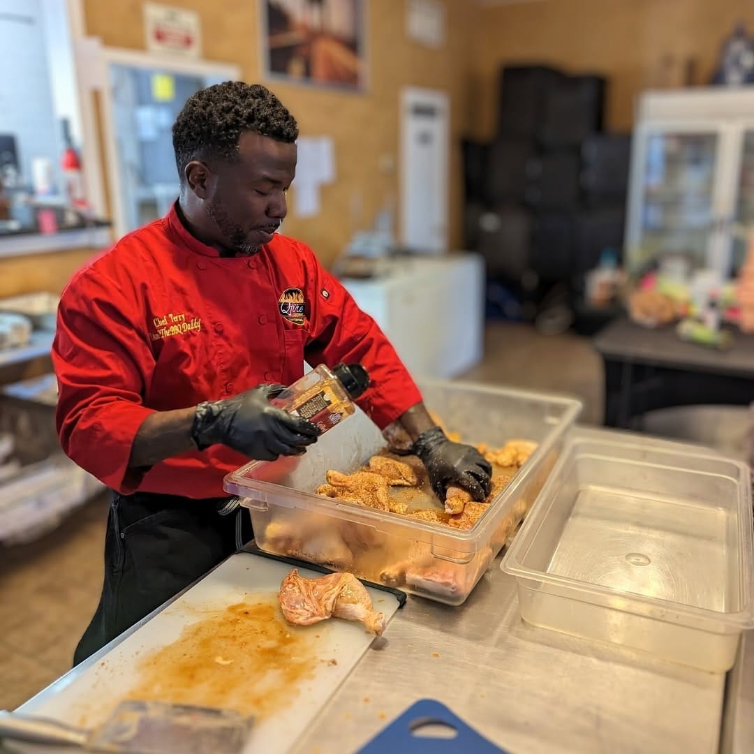 Post 9 by Chef Terry Matthews aka “The BBQ Daddy” on Instagram (image)