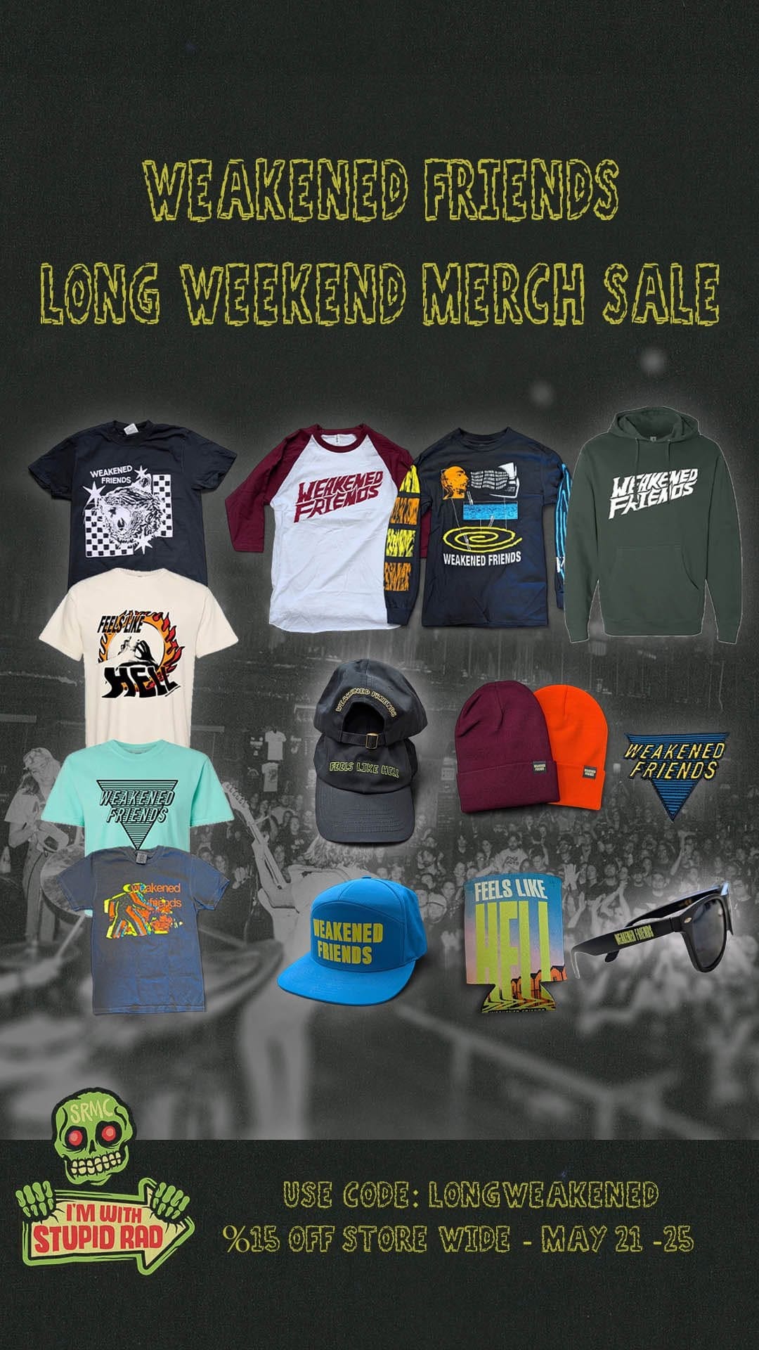 Post 3 by Weakened Friends on Instagram (video)