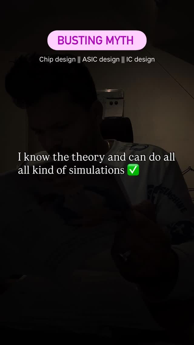 Post 2 by MangalTalks||Chip Design/VLSI -Educator on Instagram (video)