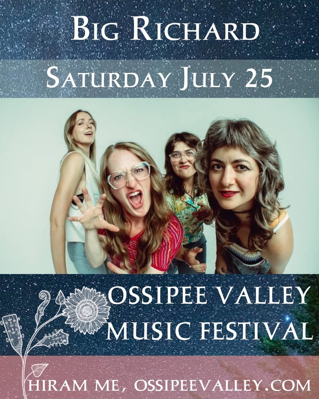 Post 3 by Ossipee Valley Music Festival on Instagram (image)