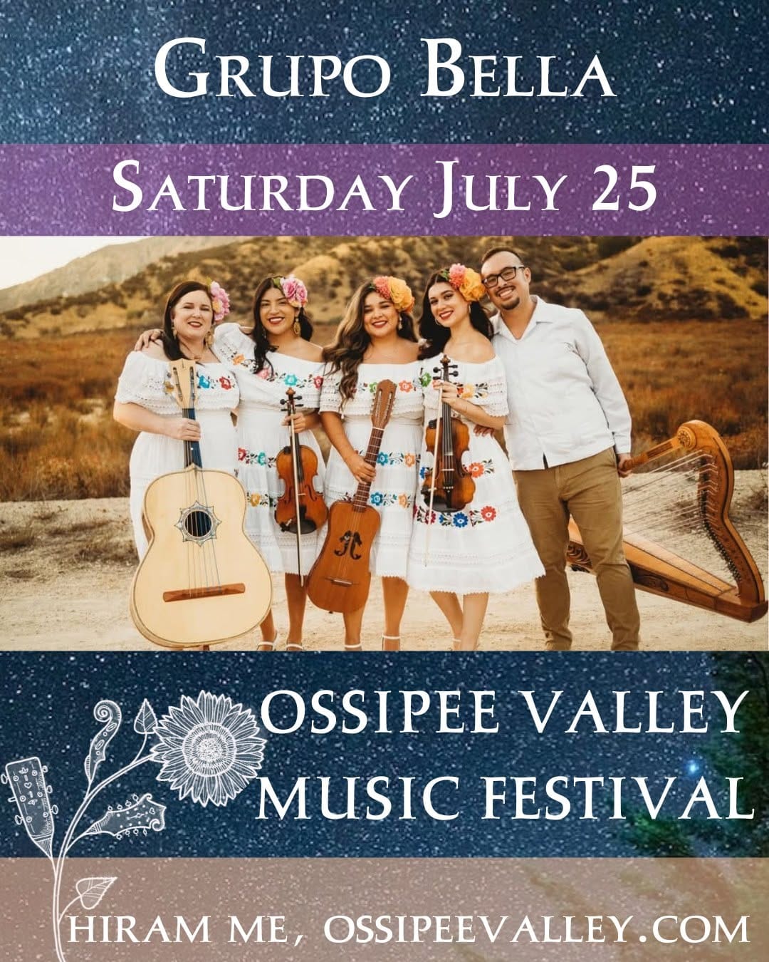 Post 2 by Ossipee Valley Music Festival on Instagram (image)