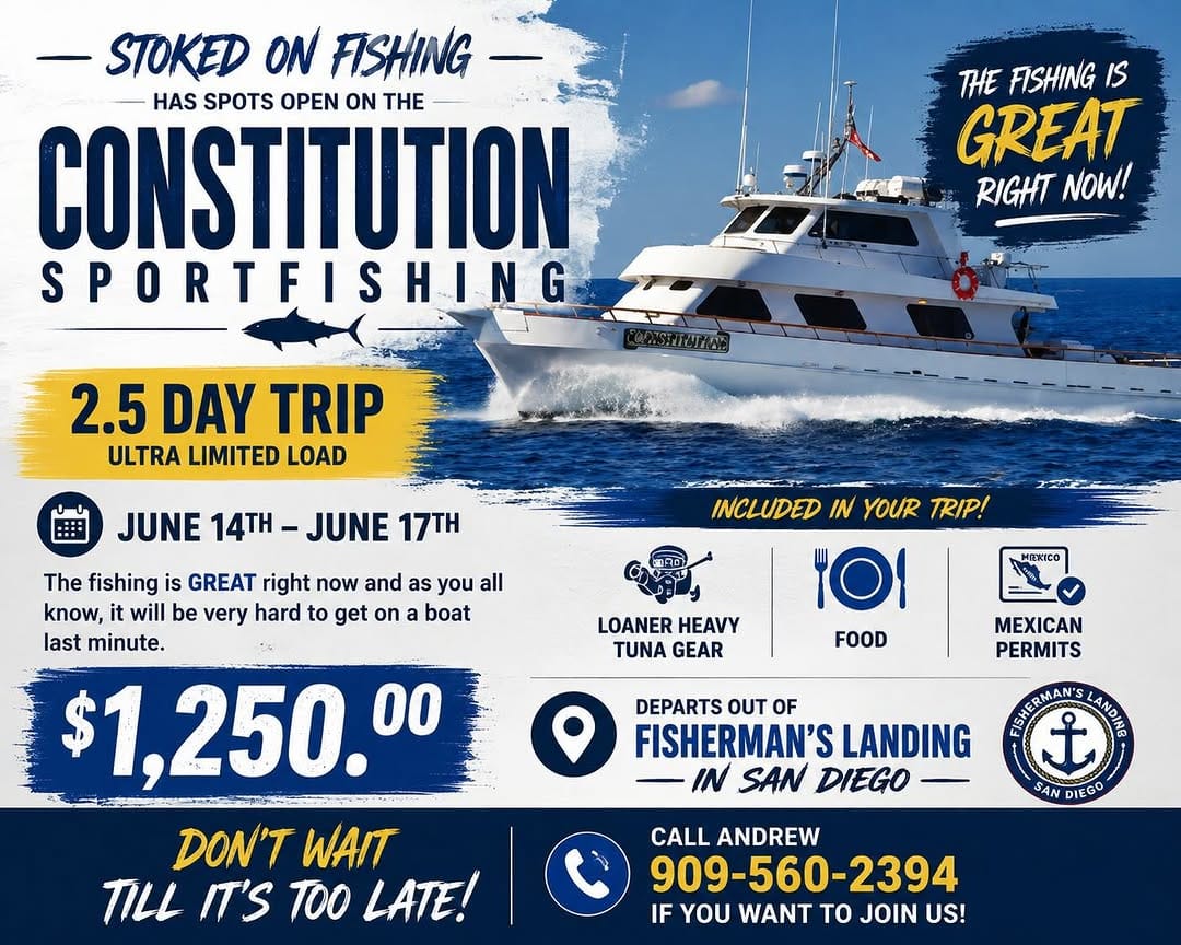 Post 6 by Constitution Sportfishing on Instagram (image)
