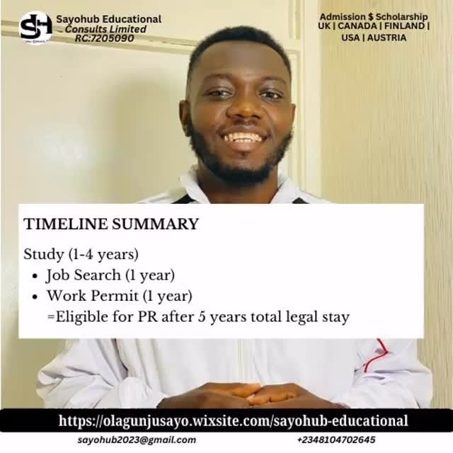 Post 7 by Sayohub Educational Consults on Instagram (video)
