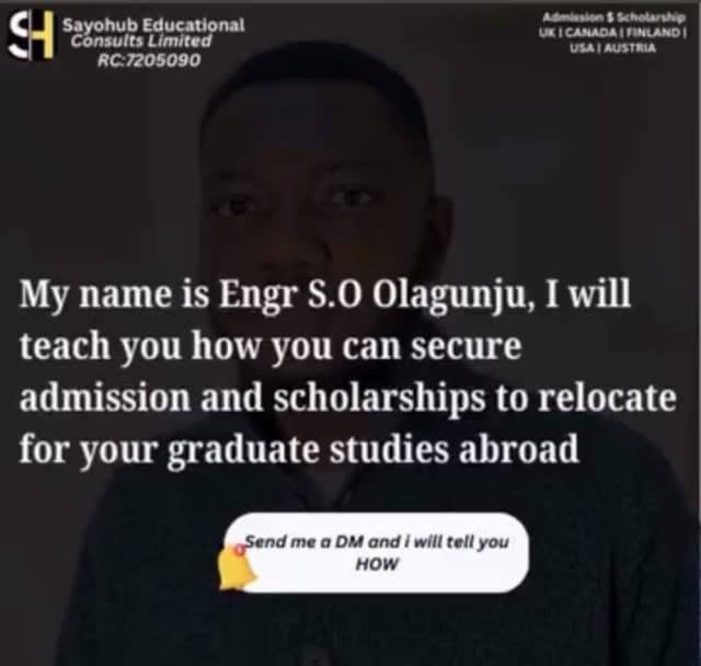 Post 4 by Sayohub Educational Consults on Instagram (video)