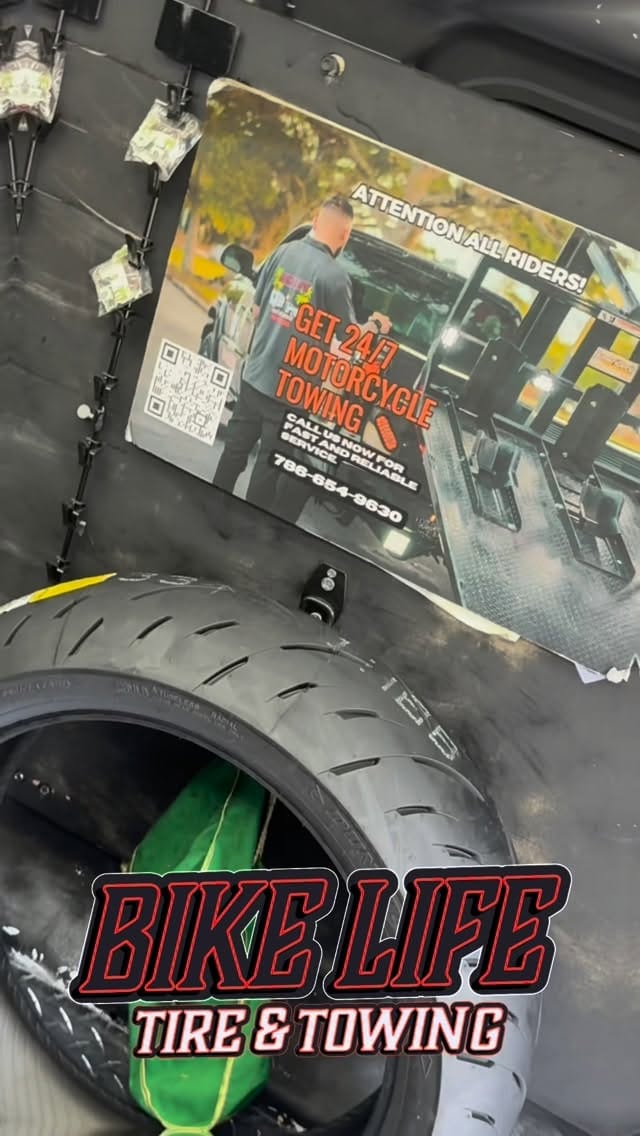 Post 2 by Bikelife Tire Towing LLC on Instagram (video)