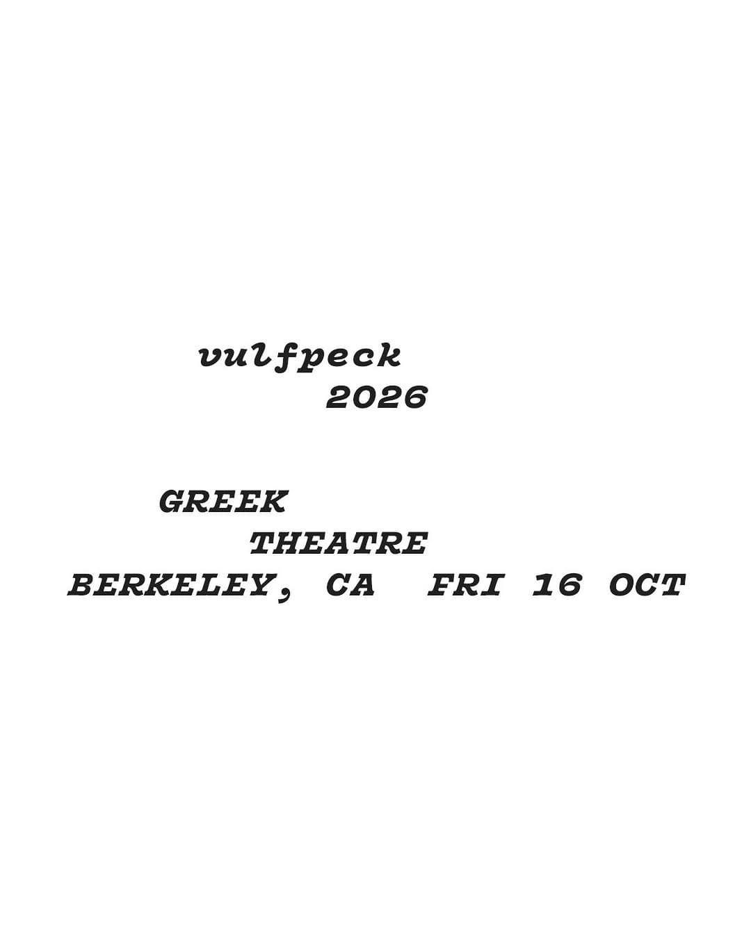 Post 9 by Greek Theatre at UC Berkeley on Instagram (image)