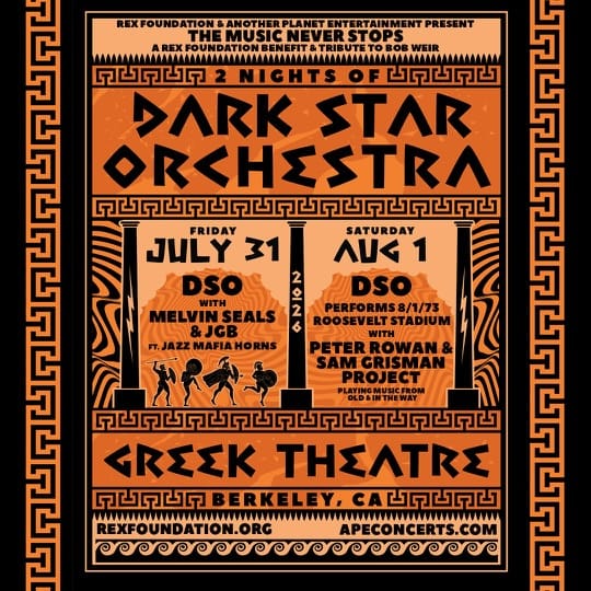 Post 7 by Greek Theatre at UC Berkeley on Instagram (image)