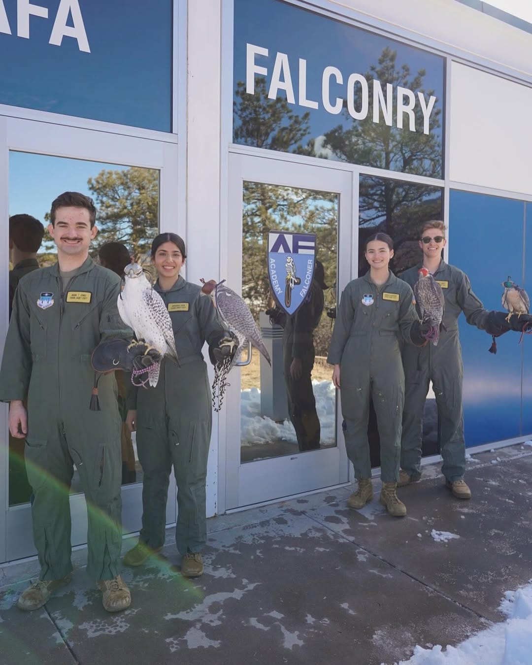 Post 10 by USAFA Falconry on Instagram (carousel)