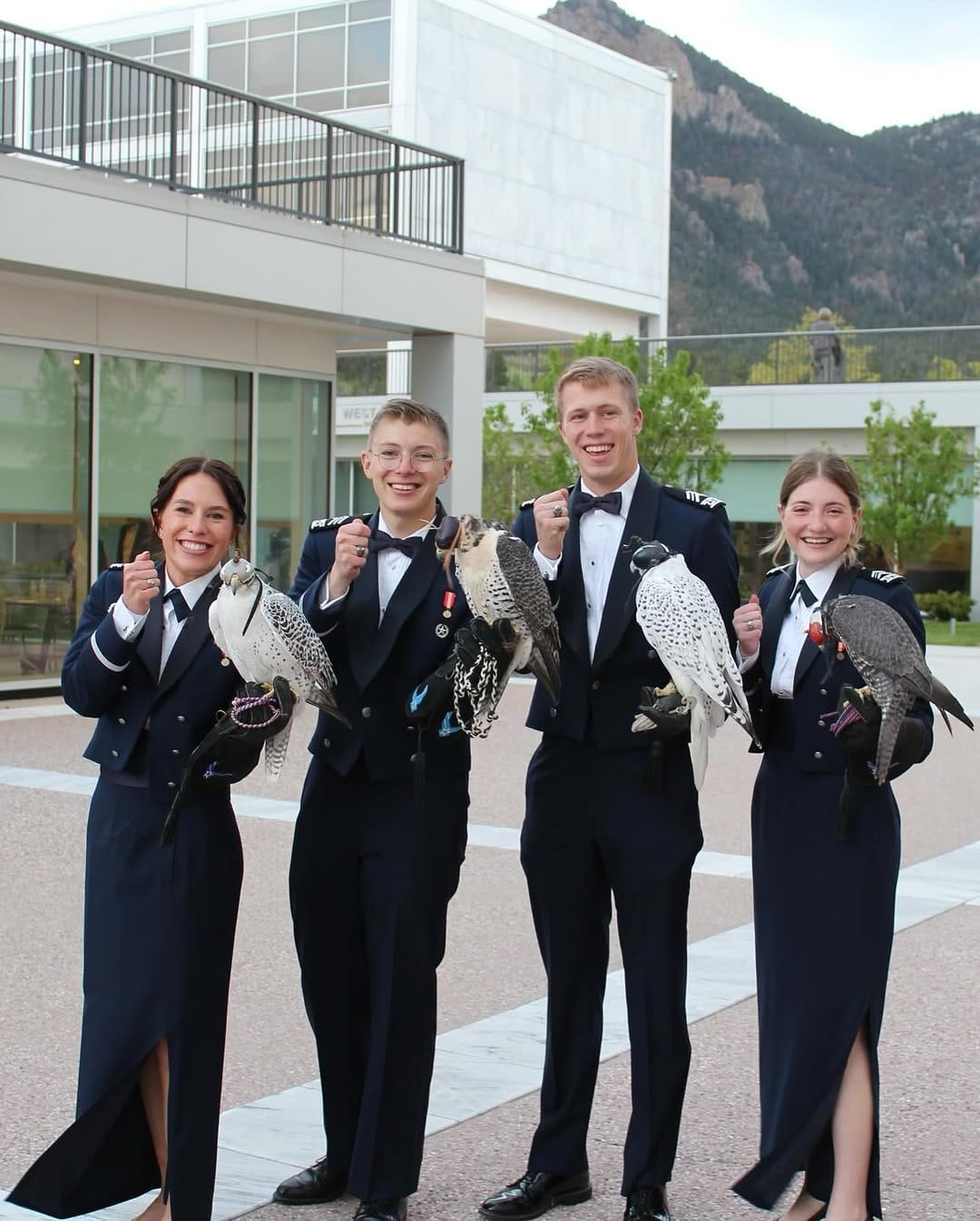 Post 9 by USAFA Falconry on Instagram (carousel)