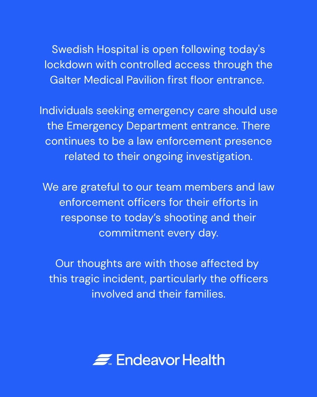 Post 10 by Endeavor Health on Instagram (image)