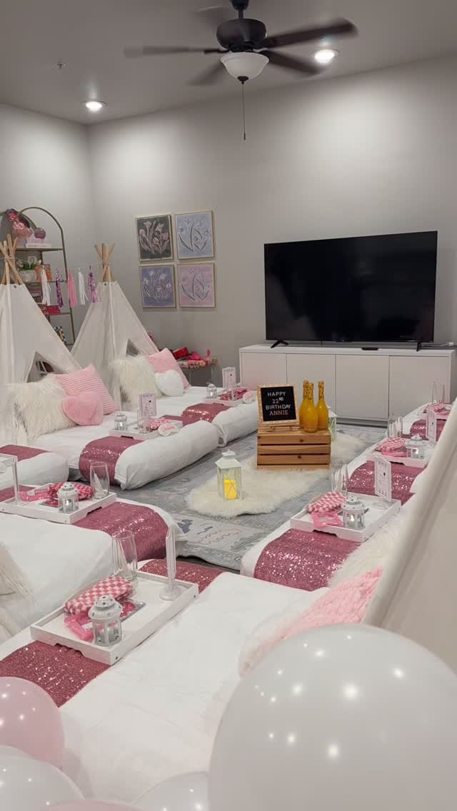Post 8 by Unforgettable Events | Luxury Sleepover Parties | Luxury Picnics on Instagram (video)