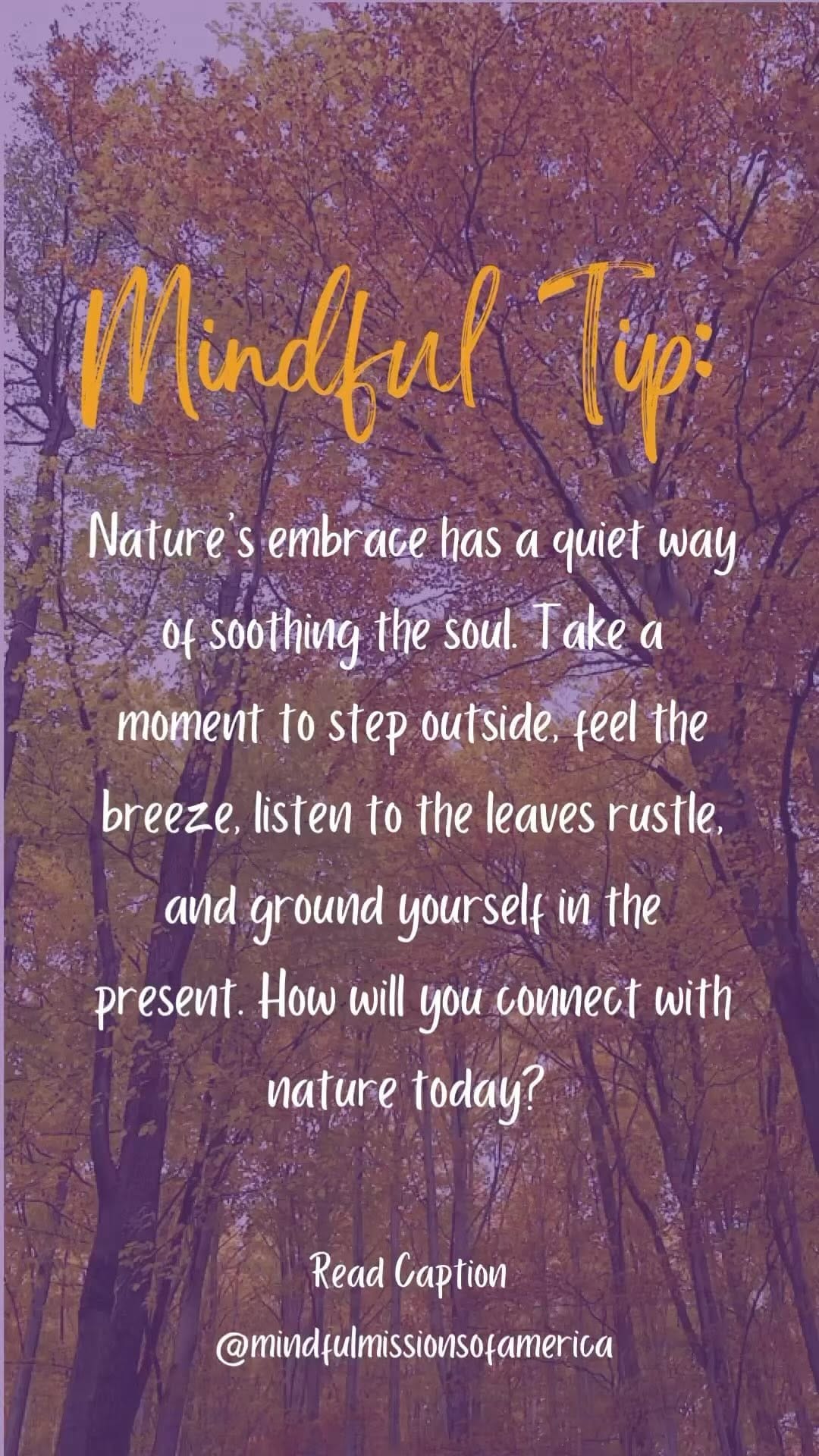 Post 6 by Mindful Missions of America on Instagram (video)