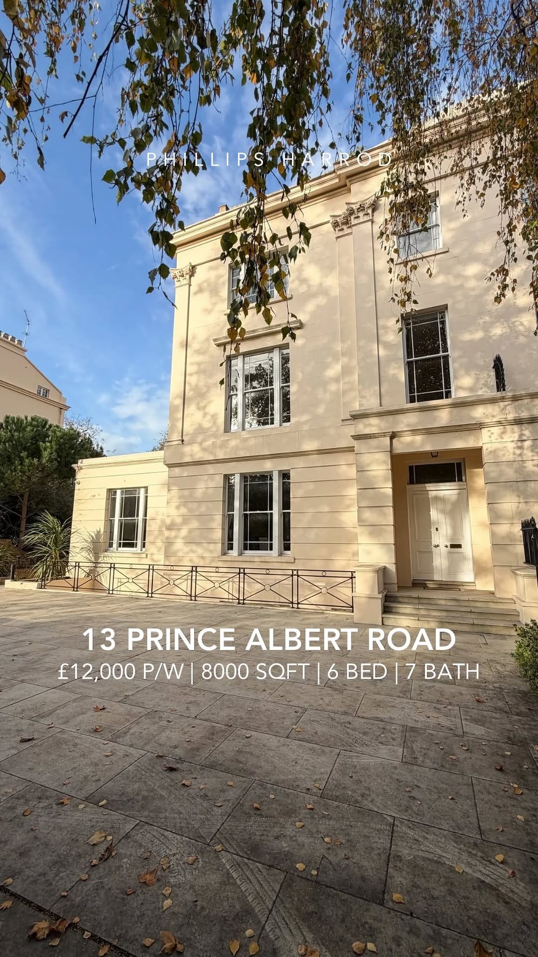 Post 8 by Phillips Harrod Prime Real Estate in London on Instagram (video)