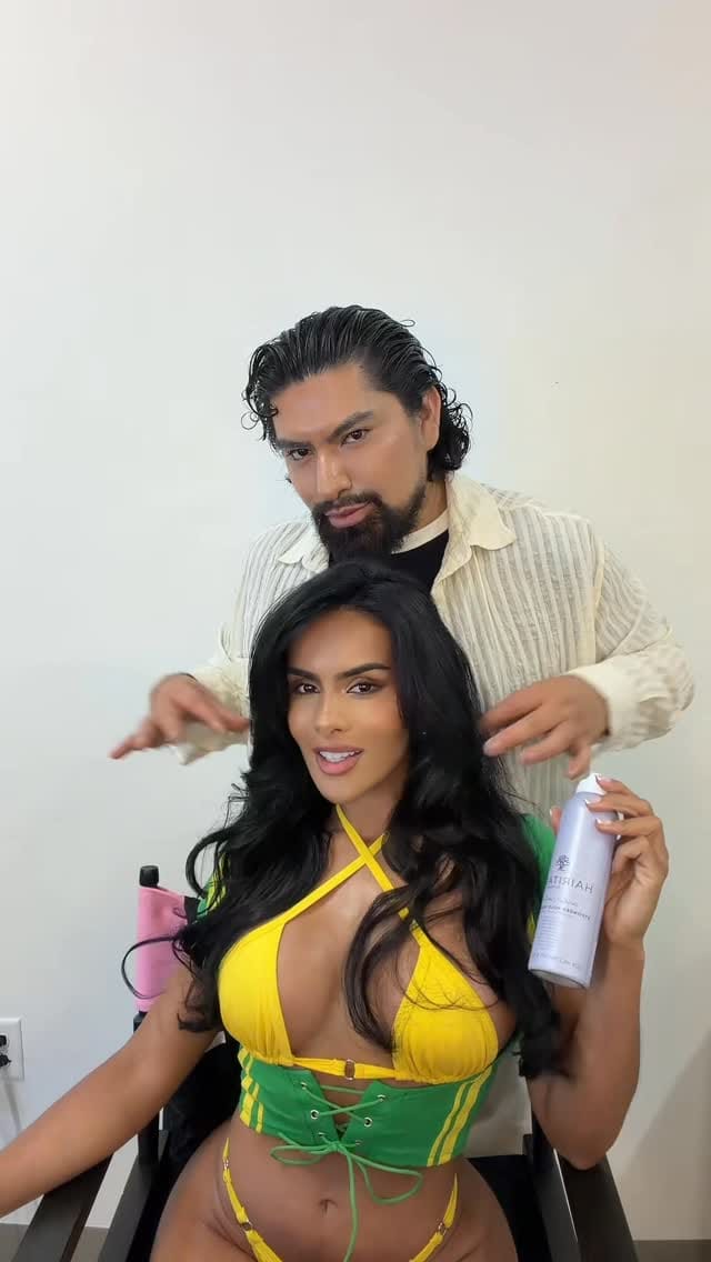 Post 1 by Juan Flores-Dallas/Hairstylist on Instagram (video)