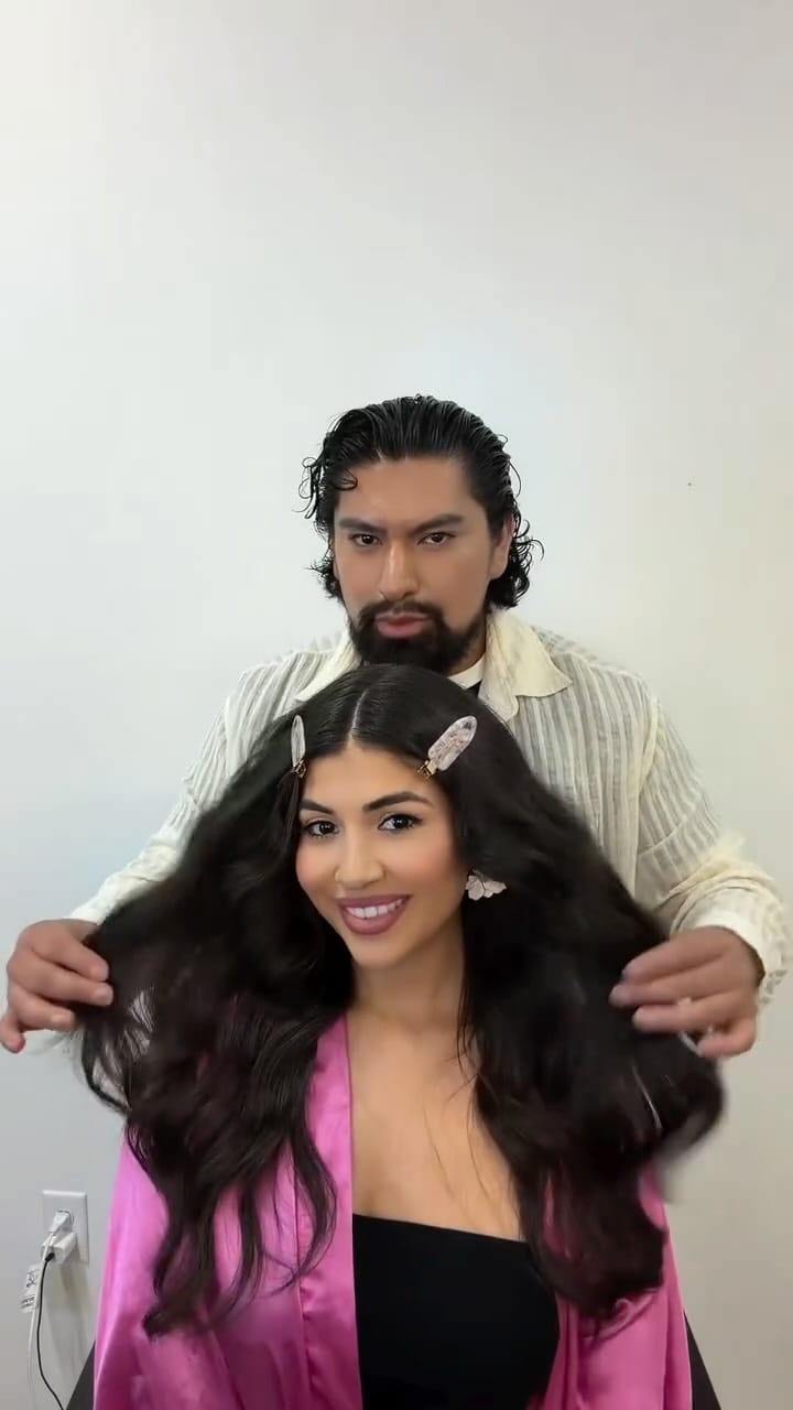 Post 2 by Juan Flores-Dallas/Hairstylist on Instagram (video)