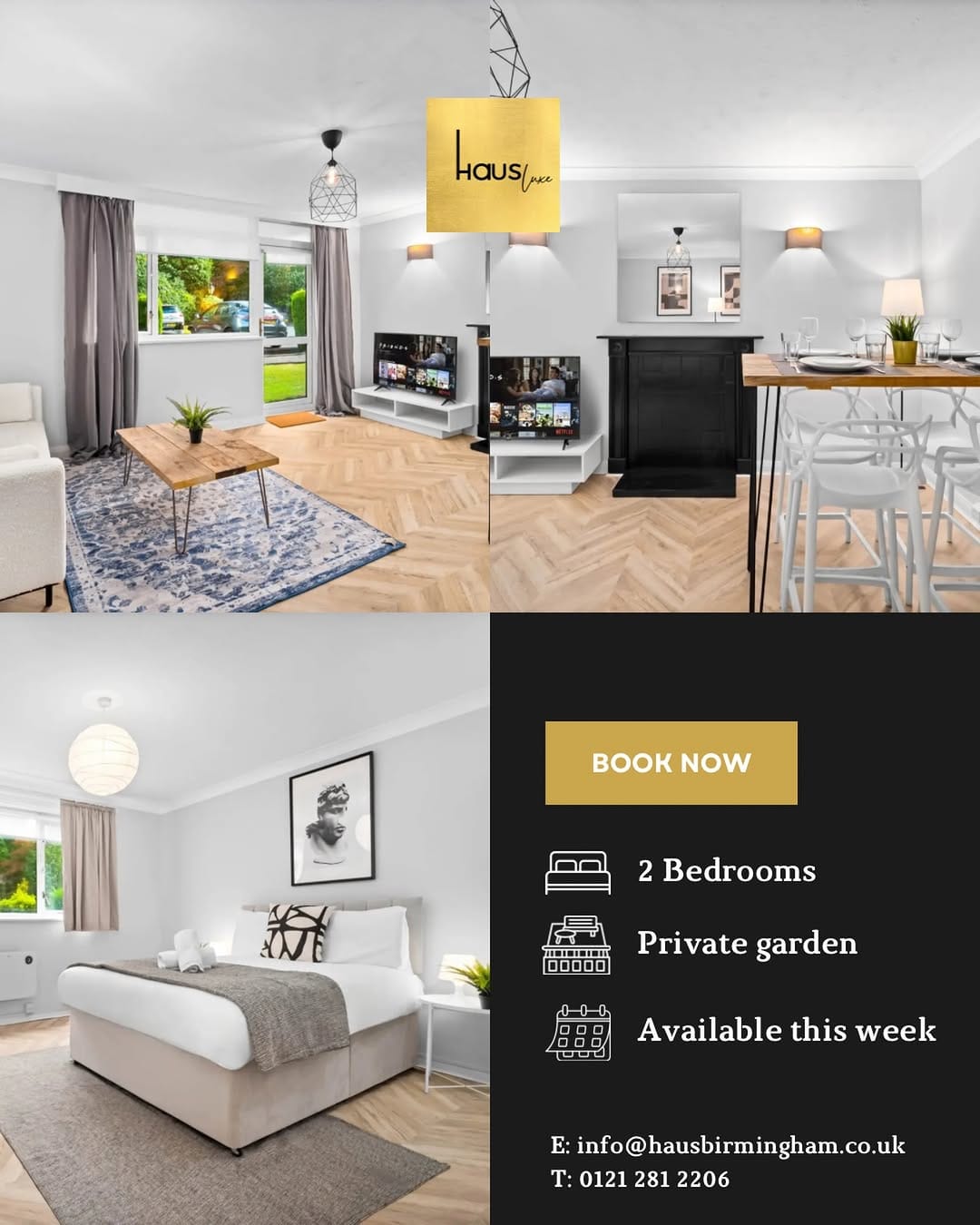Post 1 by Haus Birmingham - Short Stays for Business & Leisure *Superhost* on Instagram (image)