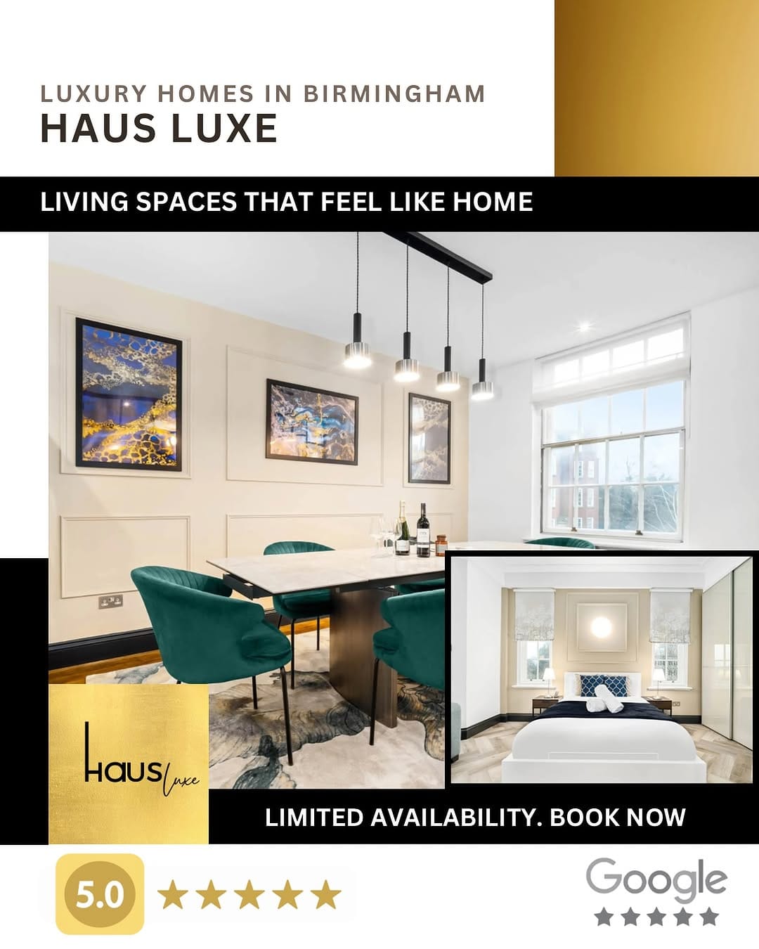 Post 9 by Haus Birmingham - Short Stays for Business & Leisure *Superhost* on Instagram (image)