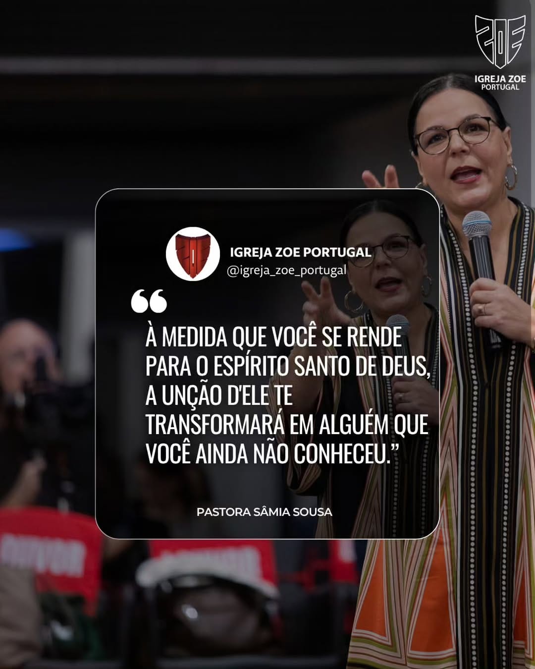 Post 10 by IGREJA ZOE PORTUGAL on Instagram (image)