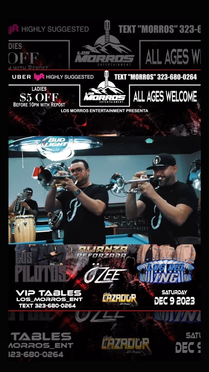 Post 8 by Los Morros Ent. on Instagram (video)