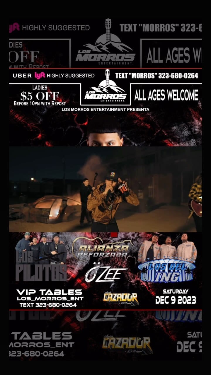 Post 6 by Los Morros Ent. on Instagram (video)