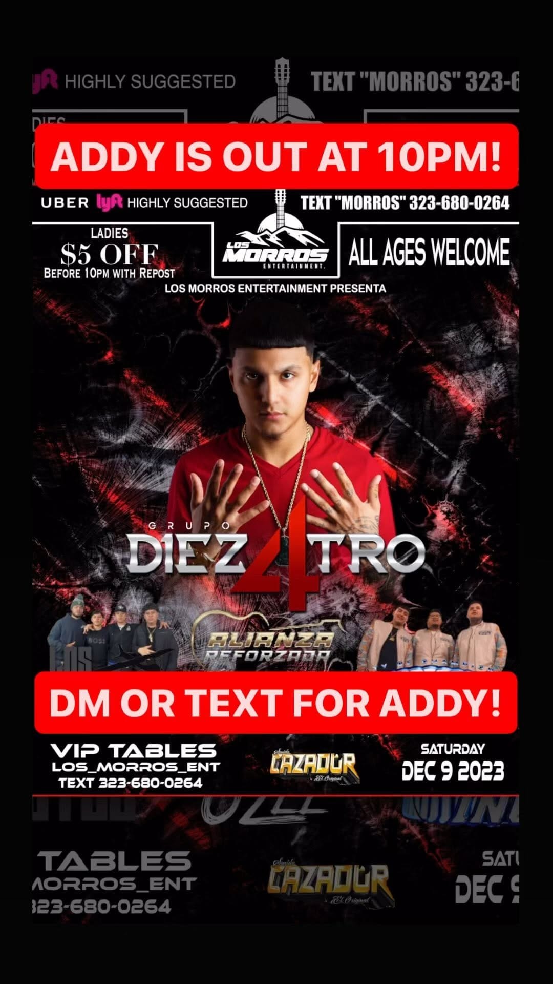 Post 5 by Los Morros Ent. on Instagram (video)