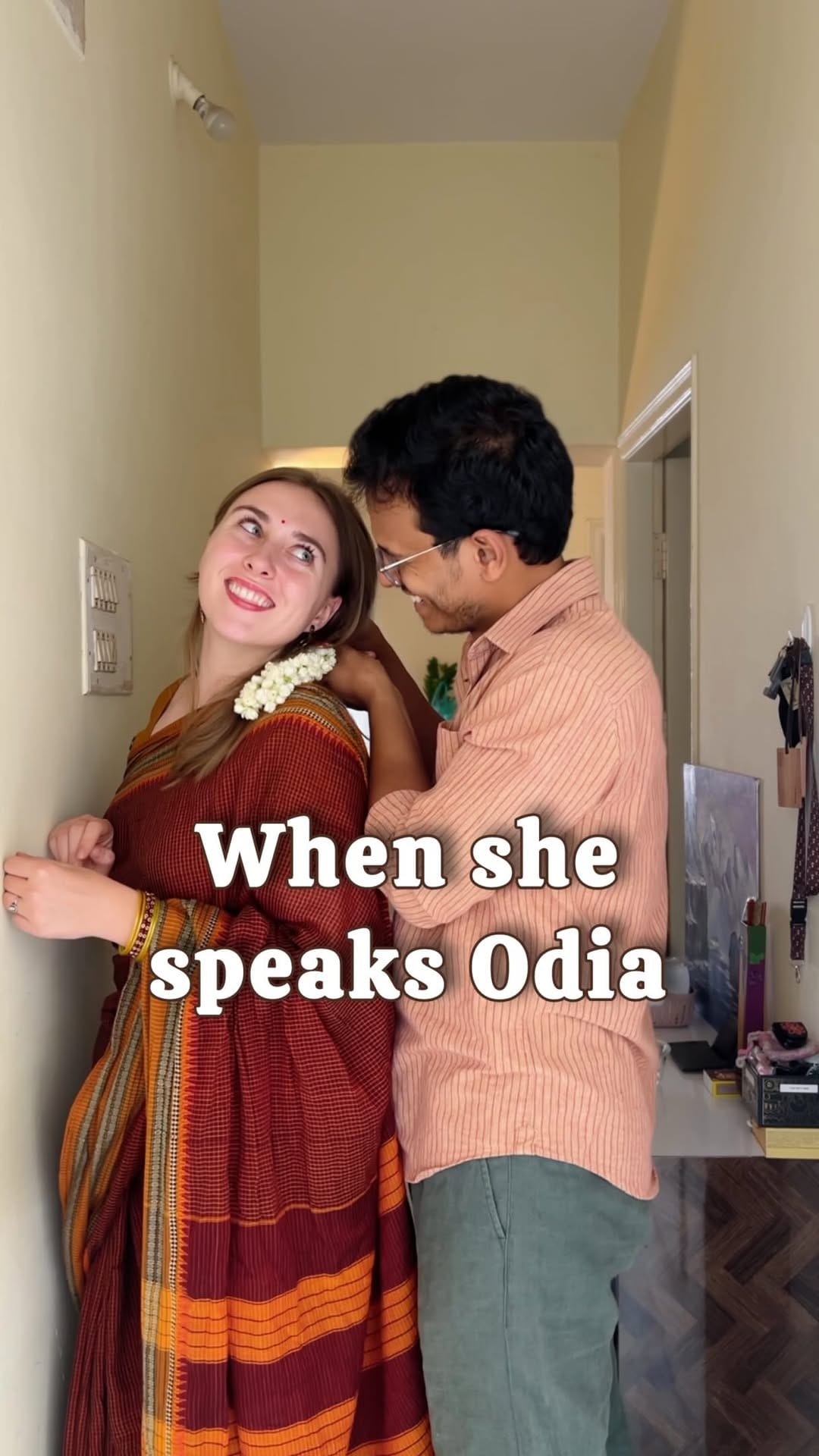 Post 1 by Deepak and Hannah on Instagram (video)