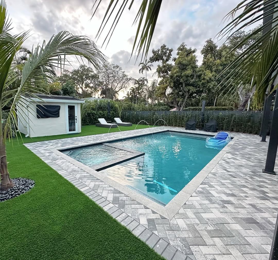 Post 8 by Designer Pools on Instagram (carousel)