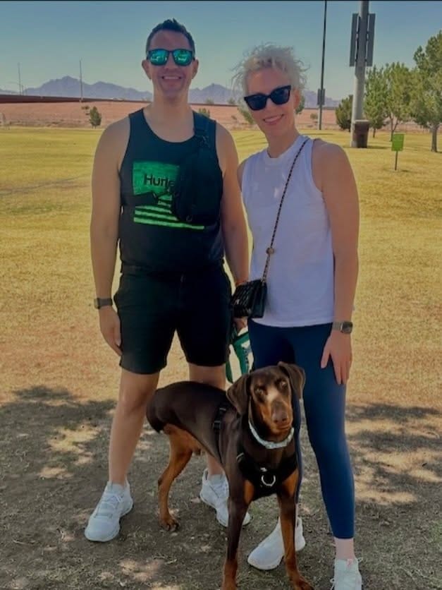 Post 7 by Desert Harbor Doberman Rescue on Instagram (image)