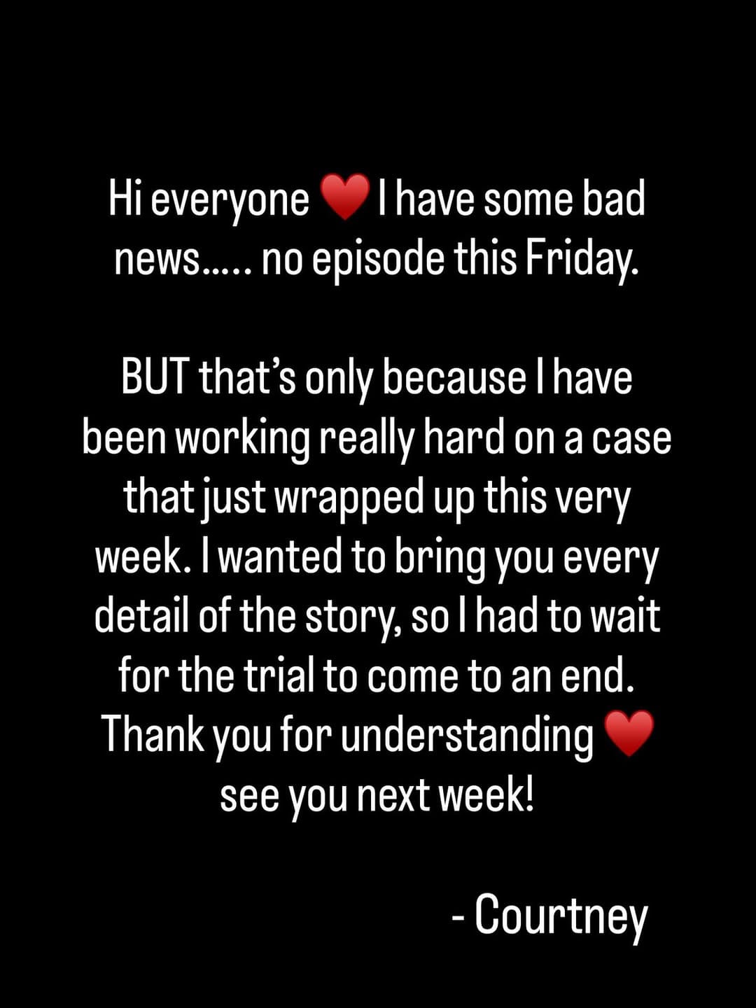 Post 3 by Murder in America Podcast on Instagram (image)