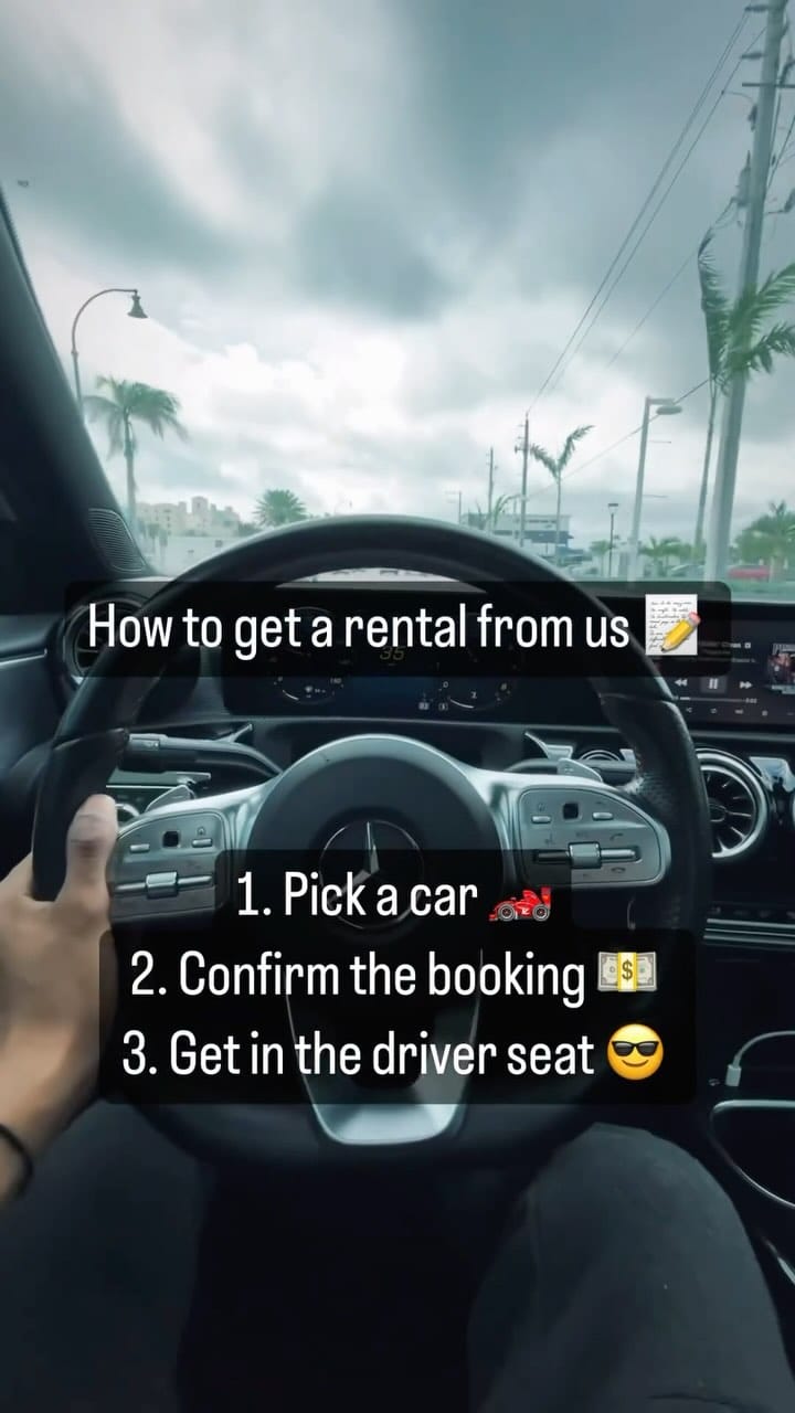 Post 8 by CarAgeRental on Instagram (video)
