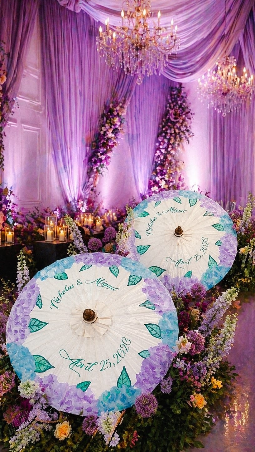 Post 1 by Christina Pappion | Live Wedding Painter & Custom Artist on Instagram (video)