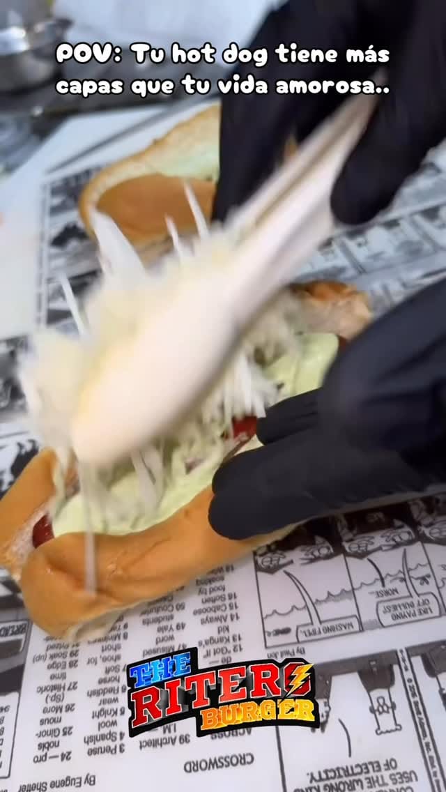 Post 4 by THE RITERO BURGER 🍔 Comida rapida, Hamburguesas on Instagram (video)