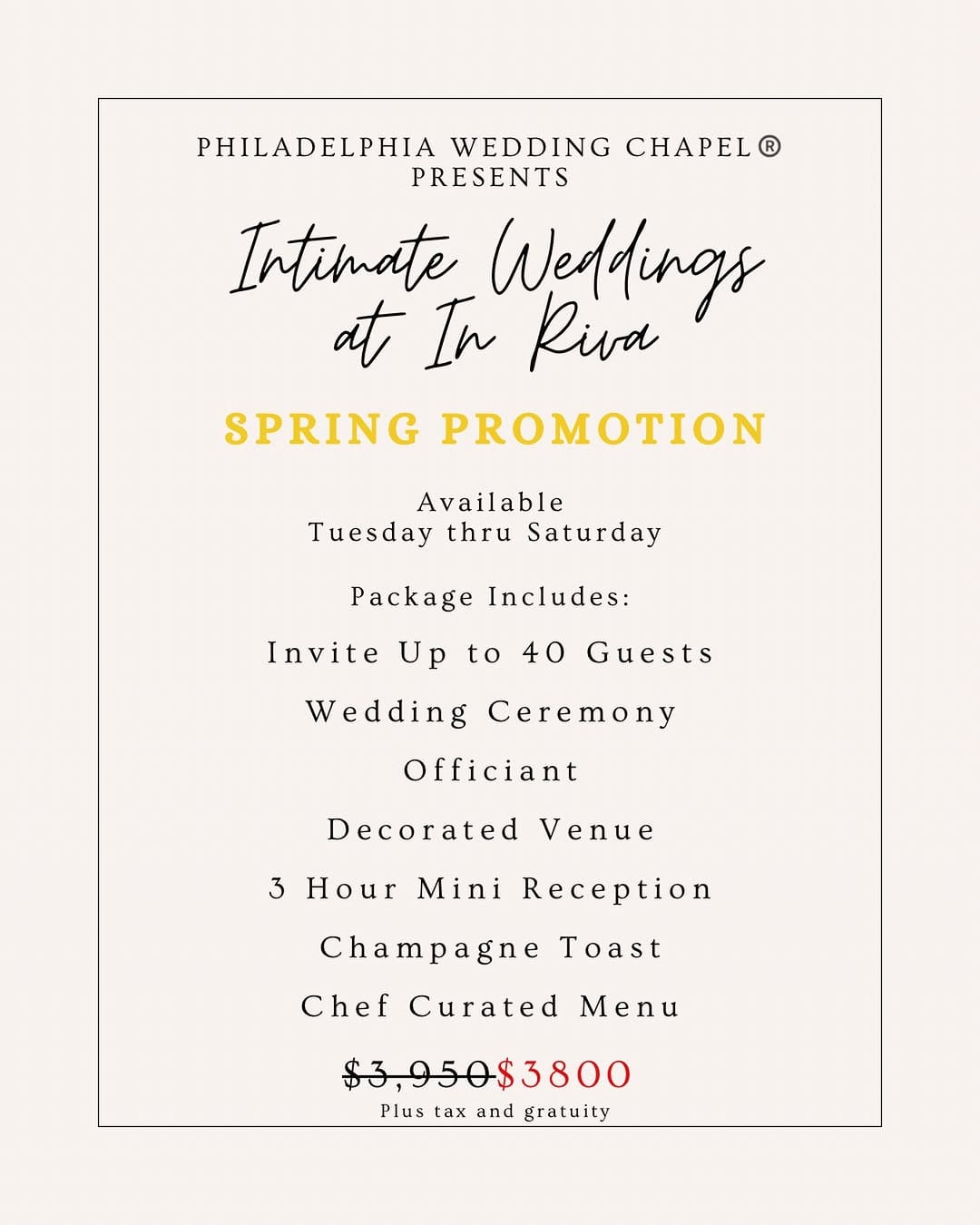 Post 8 by Philadelphia Wedding Chapel®️on Wheels on Instagram (image)