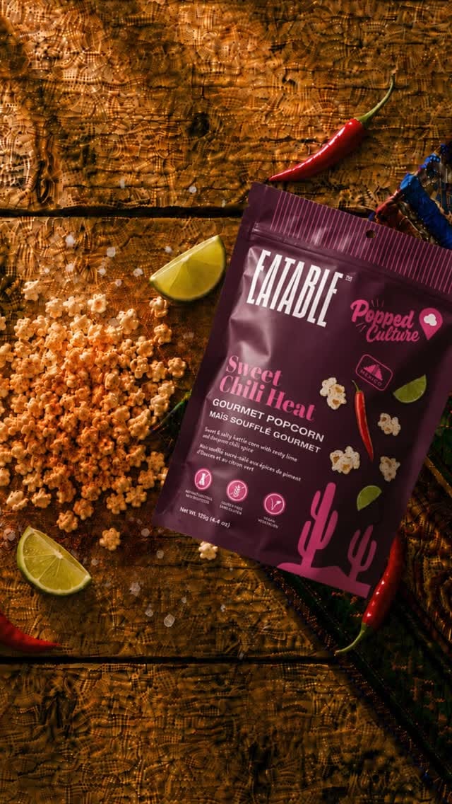 Post 4 by EATABLE™ Elevated Popcorn on Instagram (video)