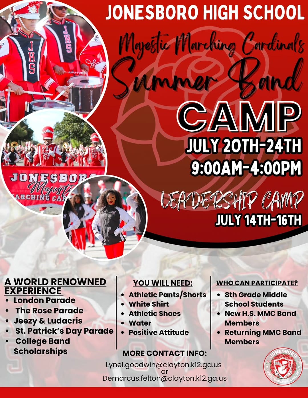 Post 4 by Majestic Marching Cardinals on Instagram (image)