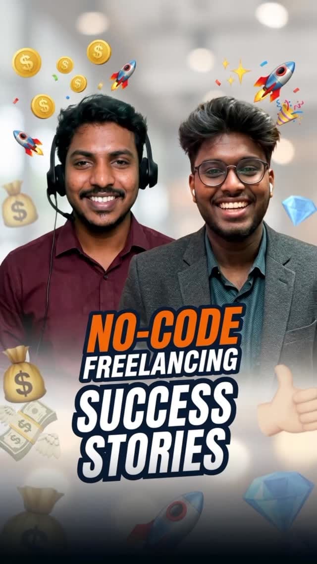 Post 9 by Dikshit Adithya| No Code Web Dev Freelancer | Freelance Coach on Instagram (video)