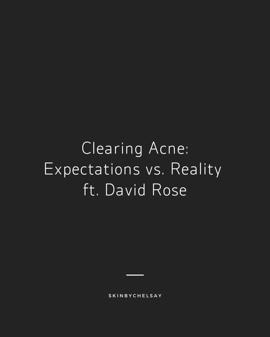 Post 2 by Chelsay Grojean | Kansas City                   Acne Specialist on Instagram (carousel)