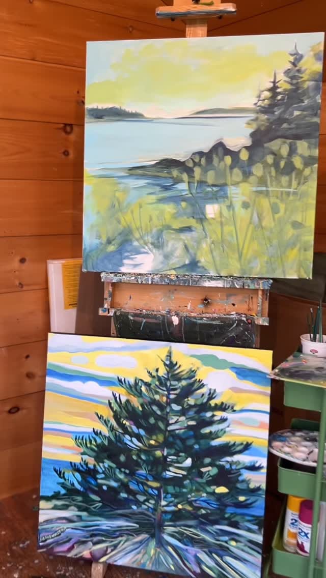 Post 2 by Susan Bartlett Rice Studio on Instagram (video)